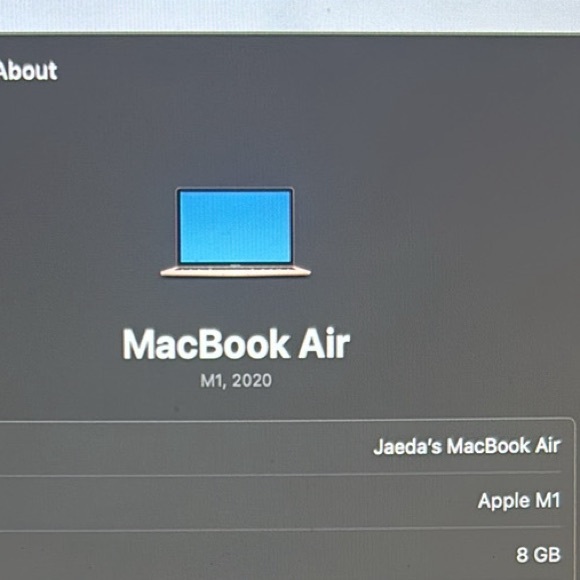 Macbook air m1 chip - Picture 2 of 2